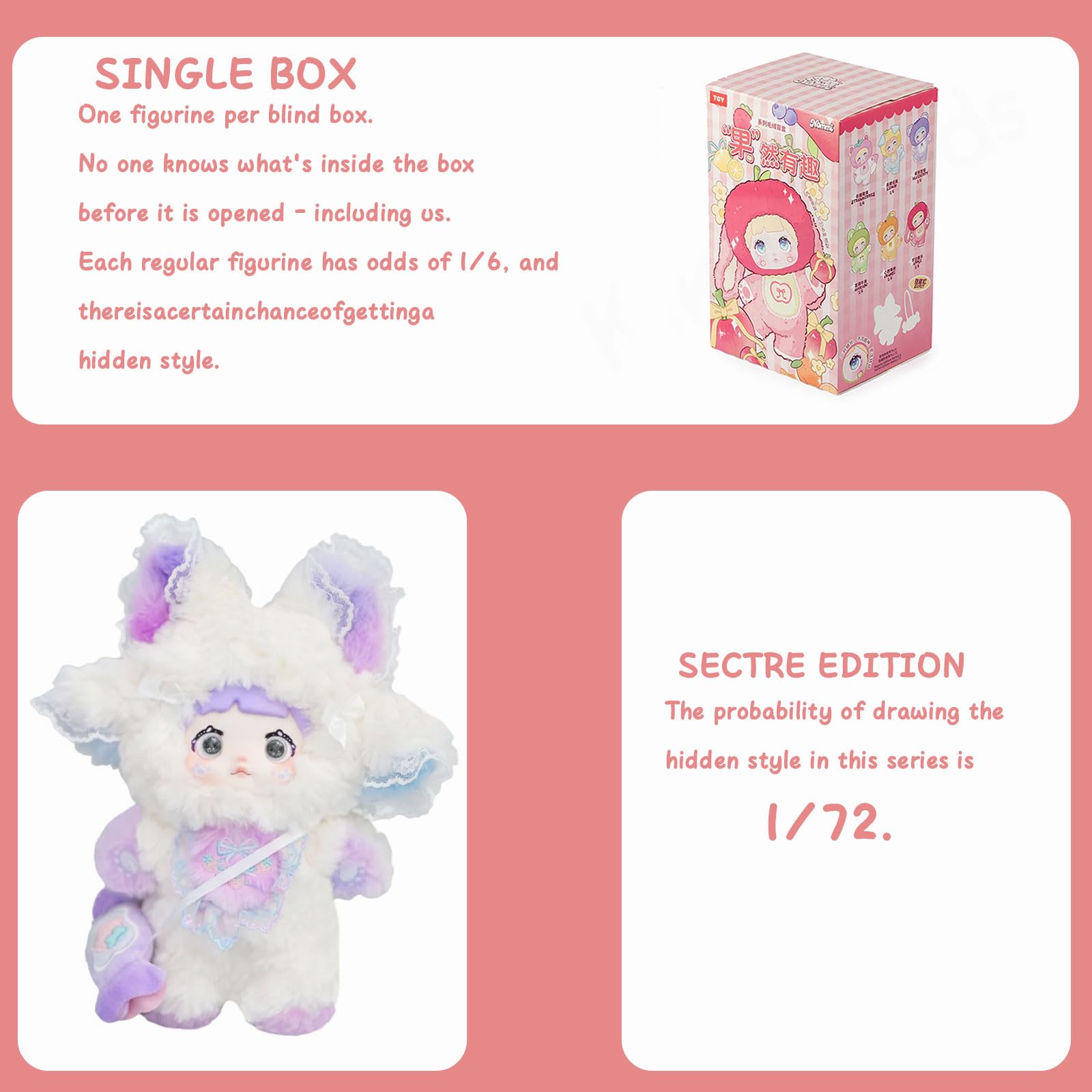 Amazon.co.jp: Nommi ブラインドボックス ぬいぐるみ Nommi 面白い